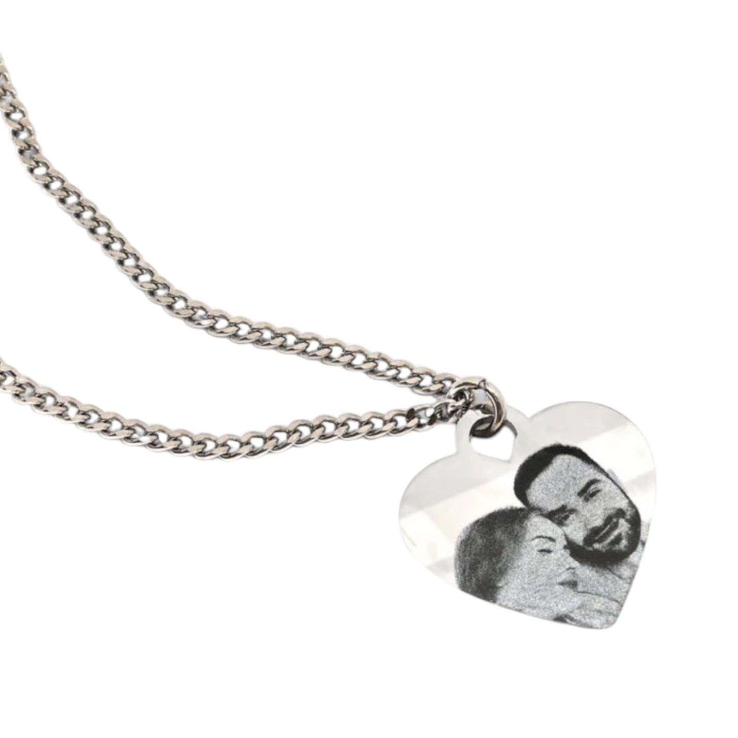 Gravurely - Personalisierte Herzen Kette