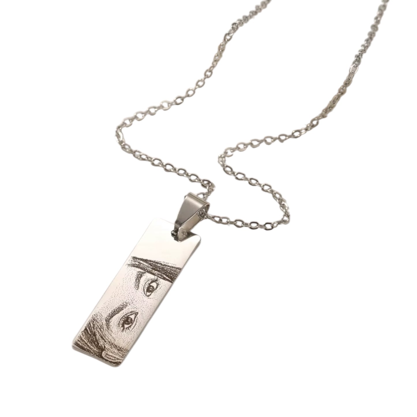 Gravurely - Personalisierte Augen Kette