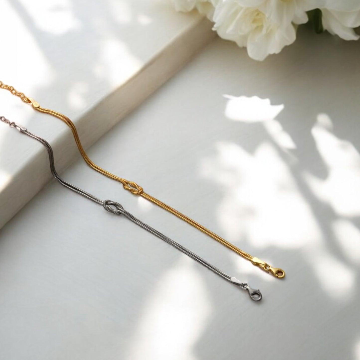 Gravurely - Liebesknoten-Armband